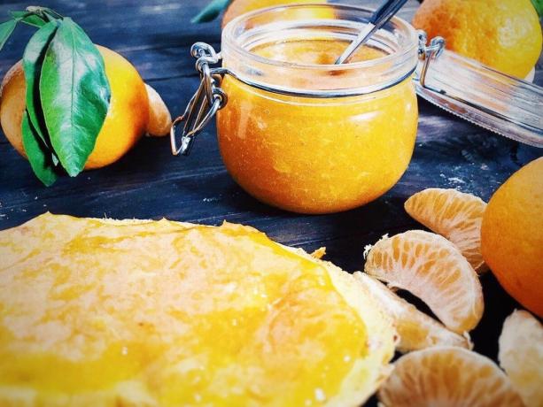 Krok za krokem recept na mandarinky marmeládou.