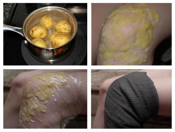 Využití brambor teplého spoje