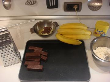 Neobvyklý, lahodný, jemný dezert "Chocolate Banana". A je připraven odpustit.