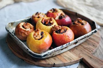 Jak vařit pečená jablka užitečné pro pankreatitida?