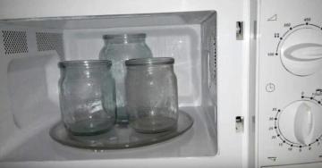 Jak mohu sterilizovat sklenice do mikrovlnné trouby pro domácí přípravě. My way