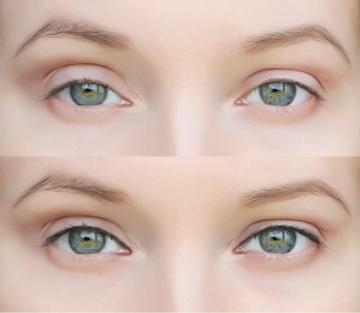 Způsob použití řasenky, aby oči vypadat mladší (zobrazeno na modelu 30+)